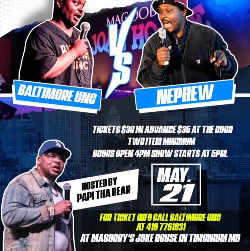 COMEDIAN WHOODY COMEDY SPECIAL 